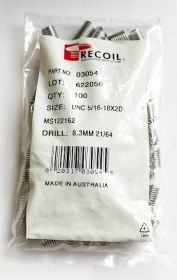 UNC 5/16-18x2D (bag of 100)