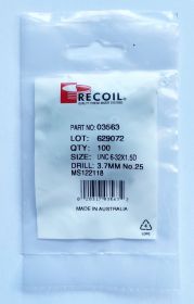 UNC 6-32x1.5D wire thread inserts (bag of 100)
